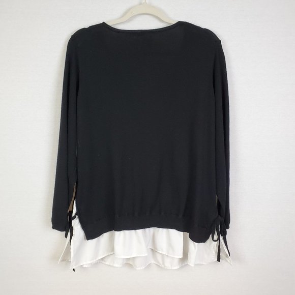 Terra &Sky Pullover Sweater Long Sleeve V-Neck 14W - Picture 8 of 8